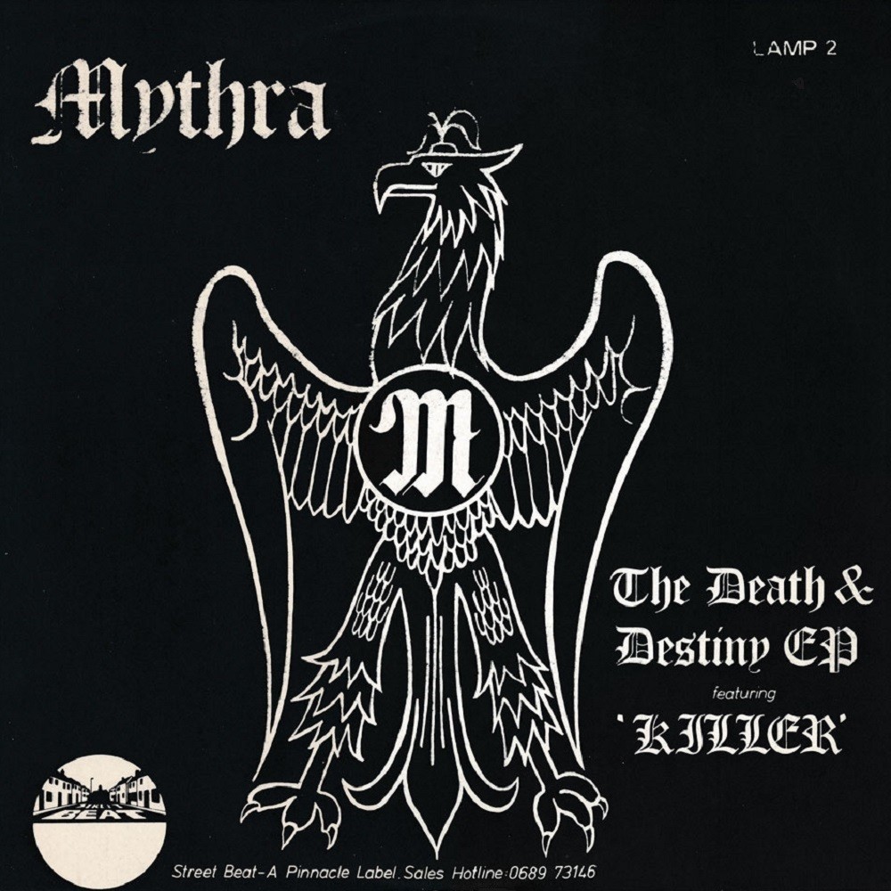 Mythra - The Death & Destiny EP (1979) Cover