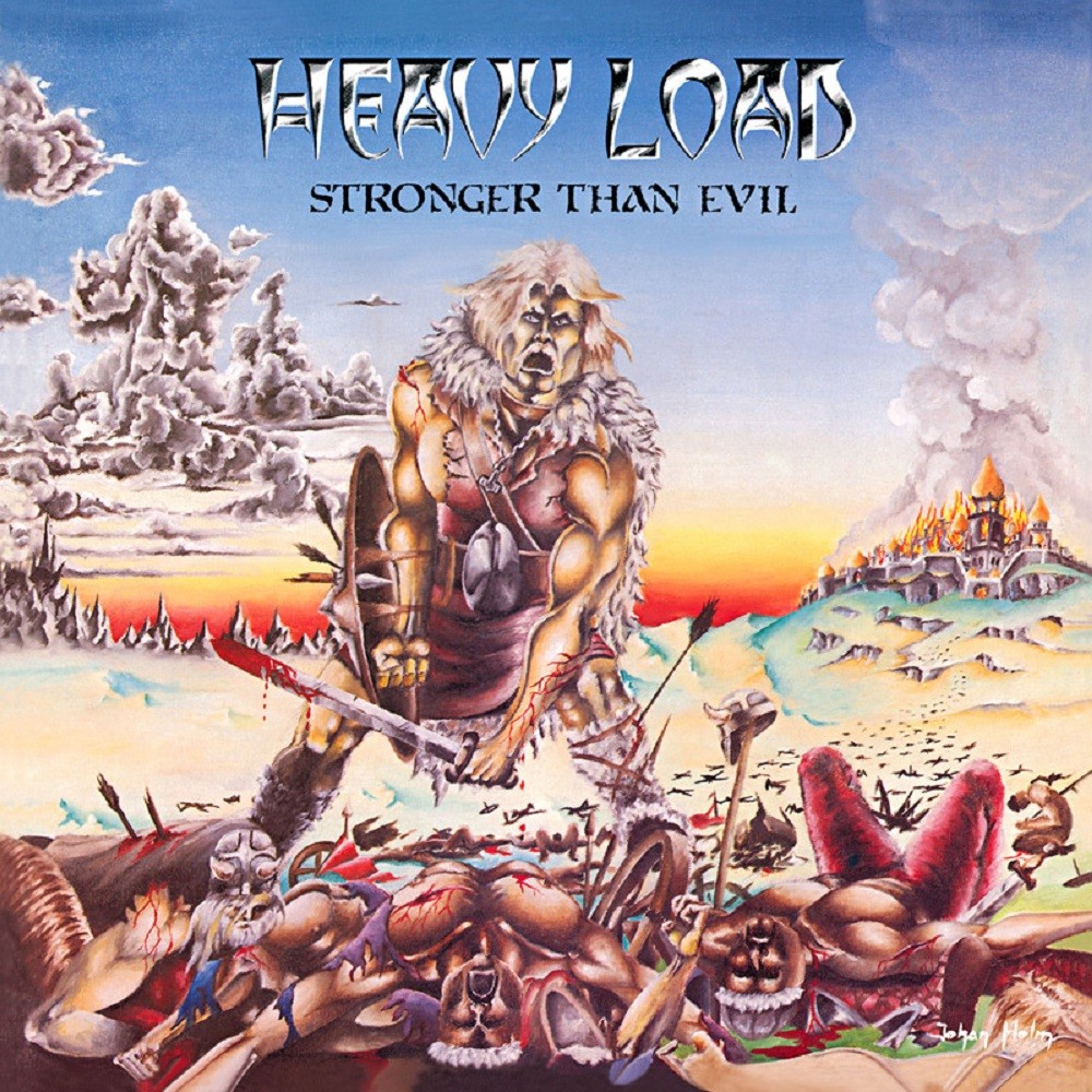 Heavy Load - Stronger Than Evil (1983) Cover