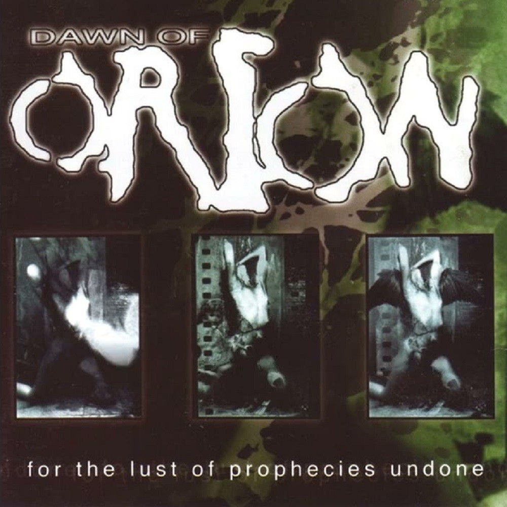 Dawn of Orion - For the Lust of Prophecies Undone (1999) Cover