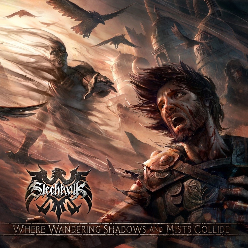 Slechtvalk - Where Wandering Shadows and Mists Collide (2016) Cover