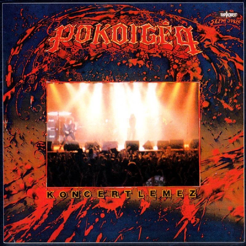Pokolgép - Koncertlemez (1990) Cover