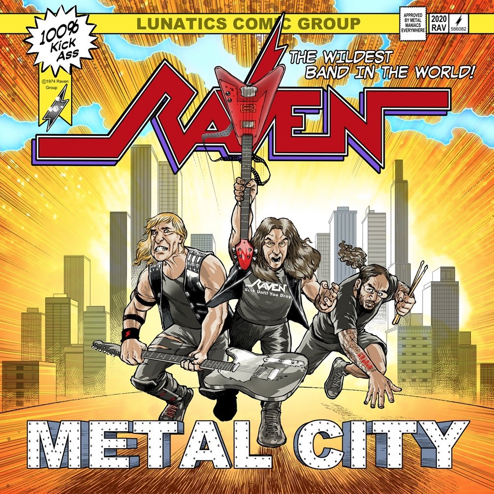 Raven - Metal City (2020) Cover