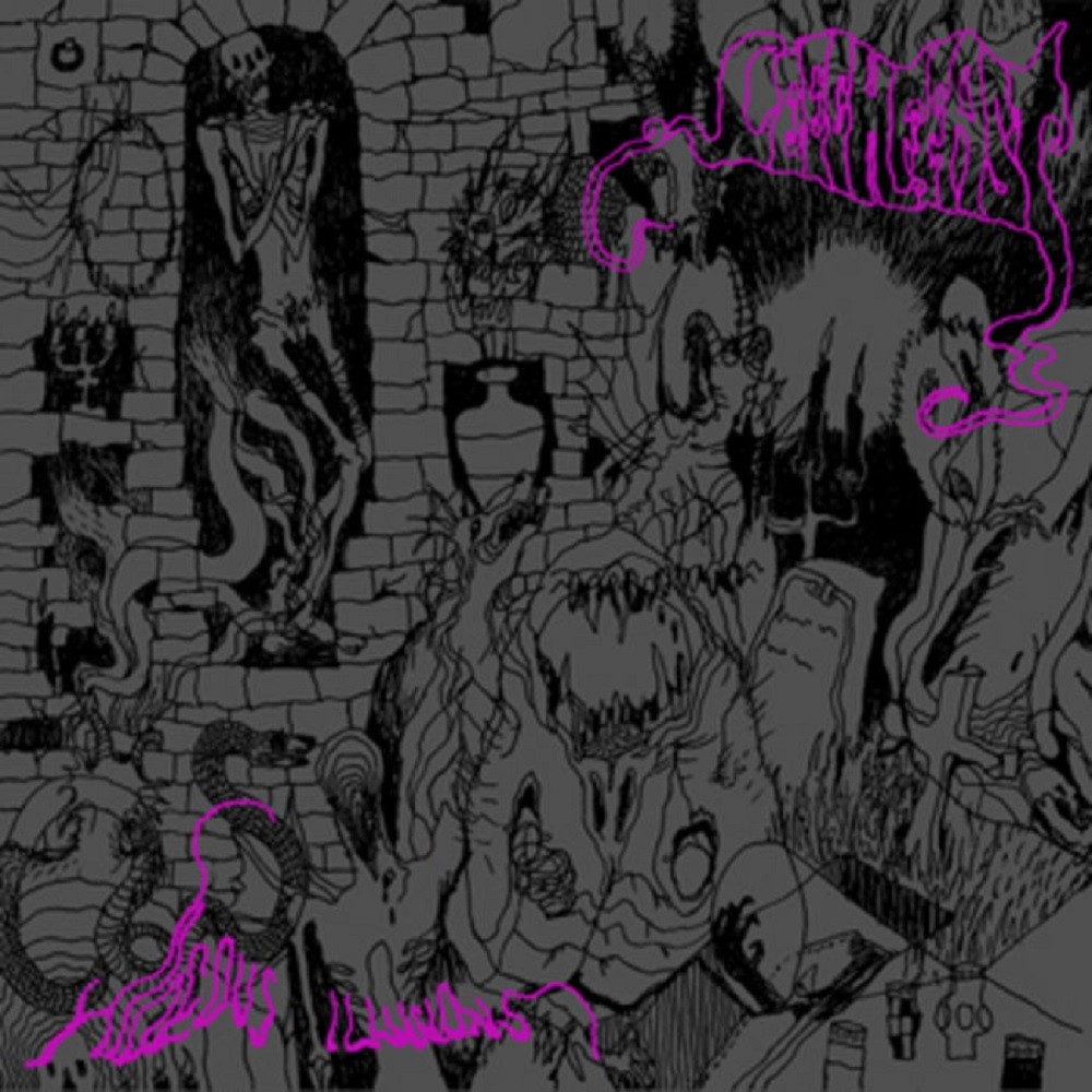 Leechfeast - Hideous Illusions (2012) Cover