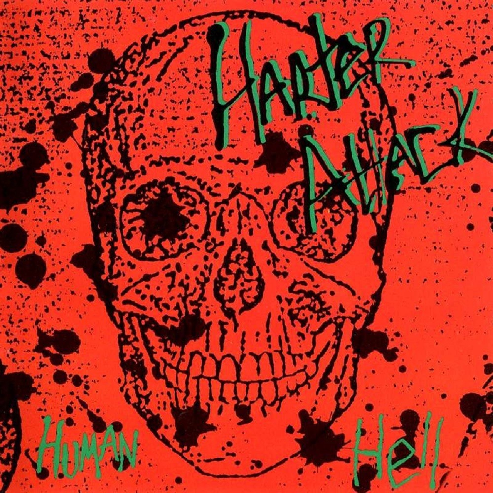 Harter Attack - Human Hell (1989) Cover