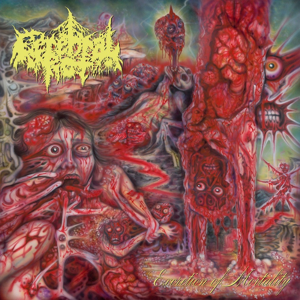 Cerebral Rot - Excretion of Mortality (2021) Cover