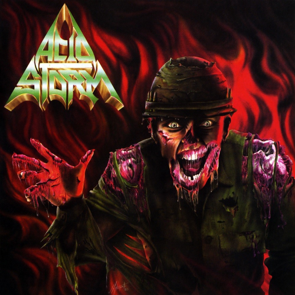 Acid Storm - Why?... Dirty War (1989) Cover