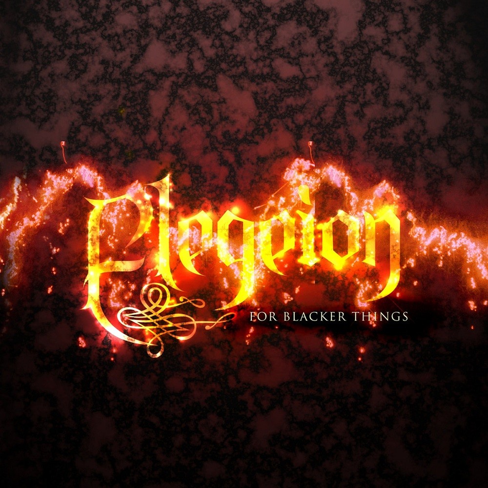 Elegeion - For Blacker Things (2012) Cover