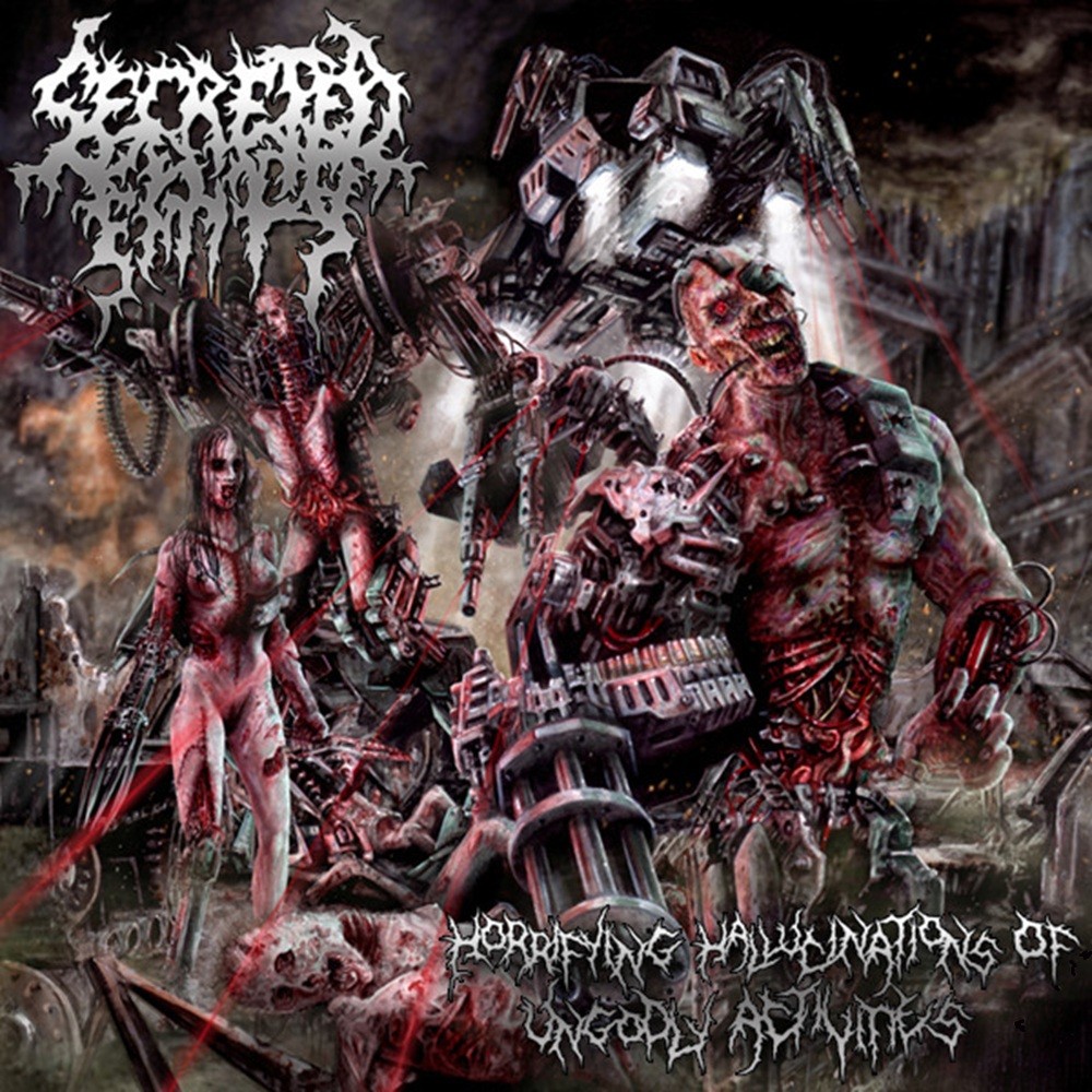Secreted Entity - Horrifying Hallucinations of Ungodly Activities (2012) Cover