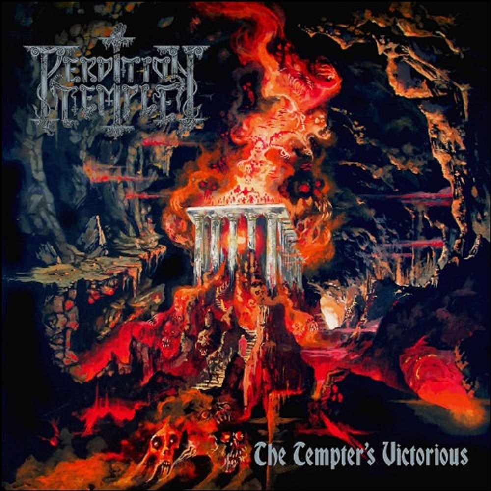 Perdition Temple - The Tempter's Victorious (2015) Cover