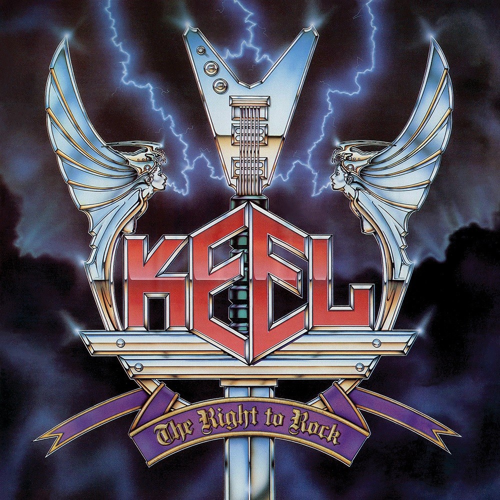 Keel - The Right to Rock (1985) Cover