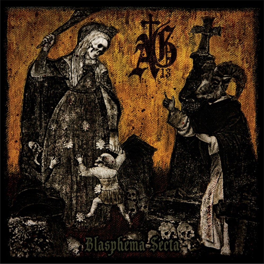 Abysmal Grief - Blasphema Secta (2018) Cover