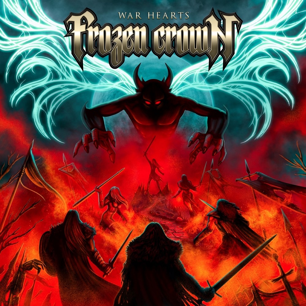 Frozen Crown - War Hearts (2024) Cover