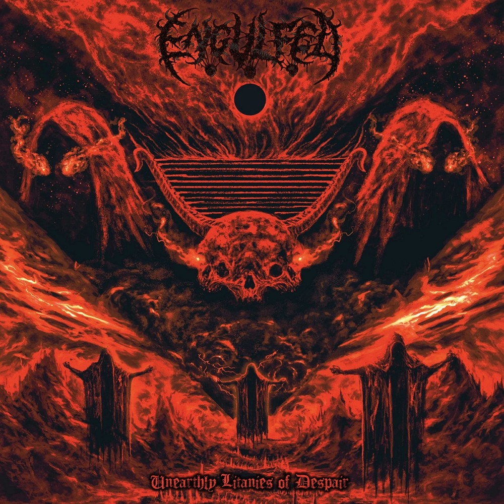 Engulfed - Unearthly Litanies of Despair (2024) Cover