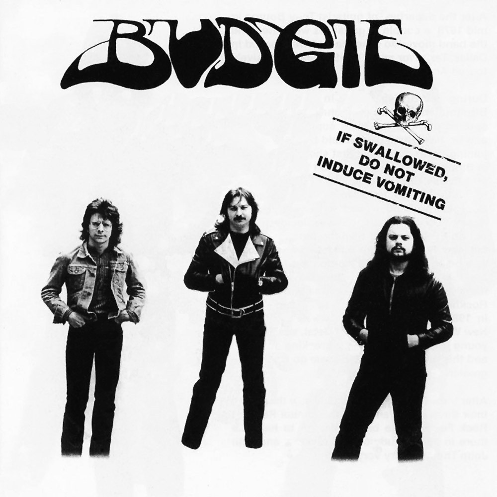 Budgie - If Swallowed, Do Not Induce Vomiting (1980) Cover
