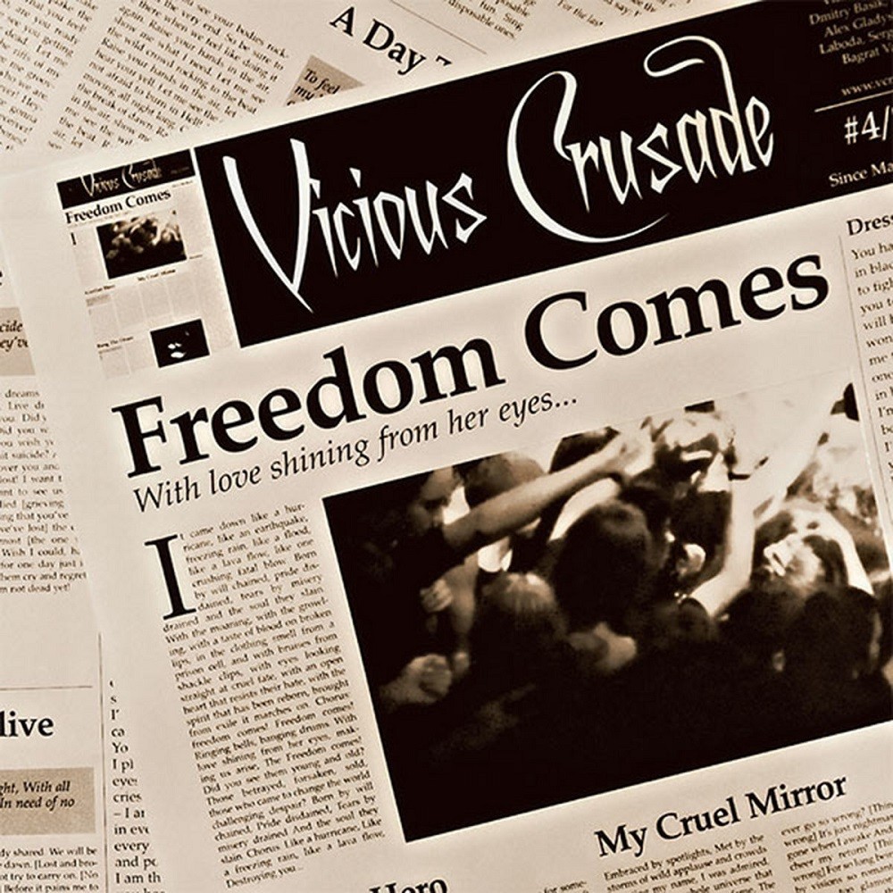Vicious Crusade - Freedom Comes (2009) Cover