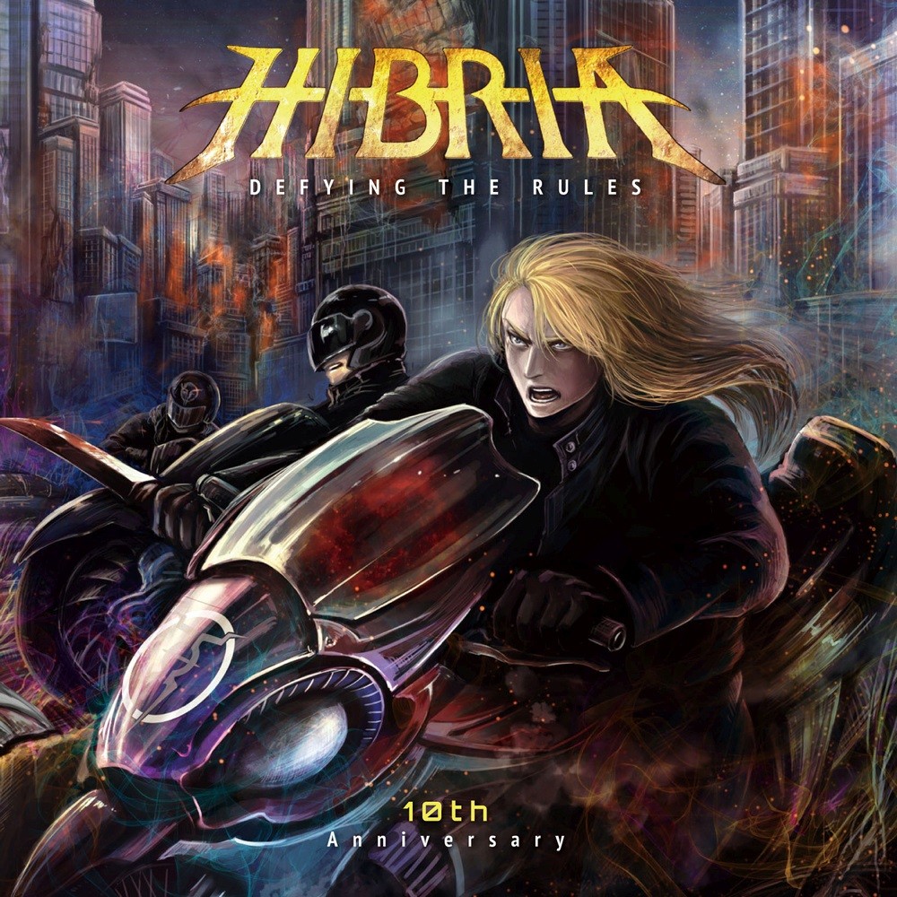 Hibria - Defying the Rules: 10th Anniversary (2014) Cover