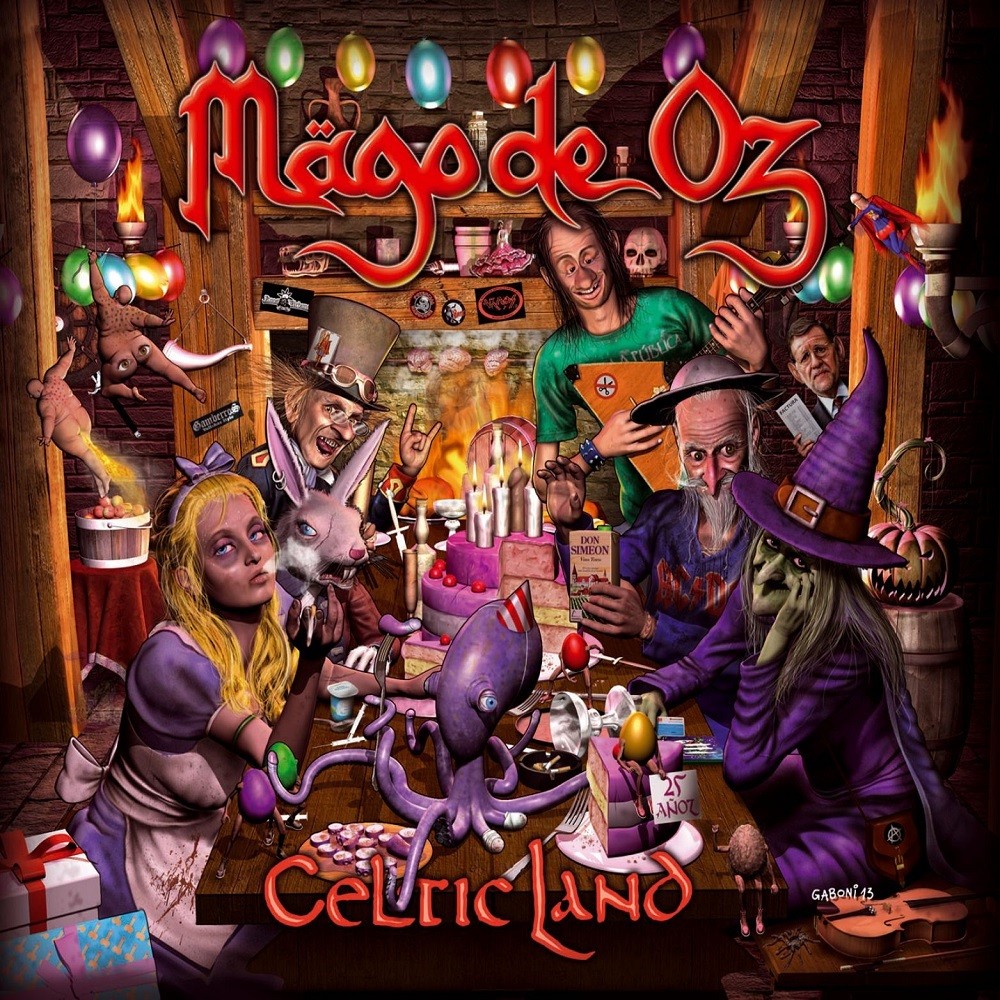 Mägo de Oz - Celtic Land (2013) Cover