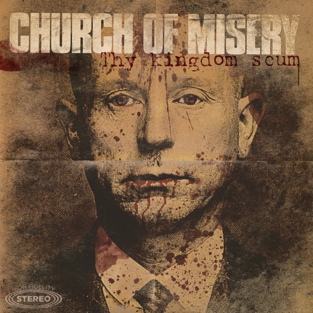 Church of Misery - Thy Kingdom Scum (2013) Cover