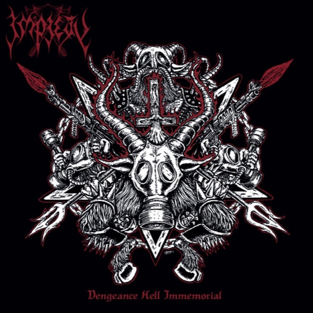 Impiety - Vengeance Hell Immemorial (2013) Cover