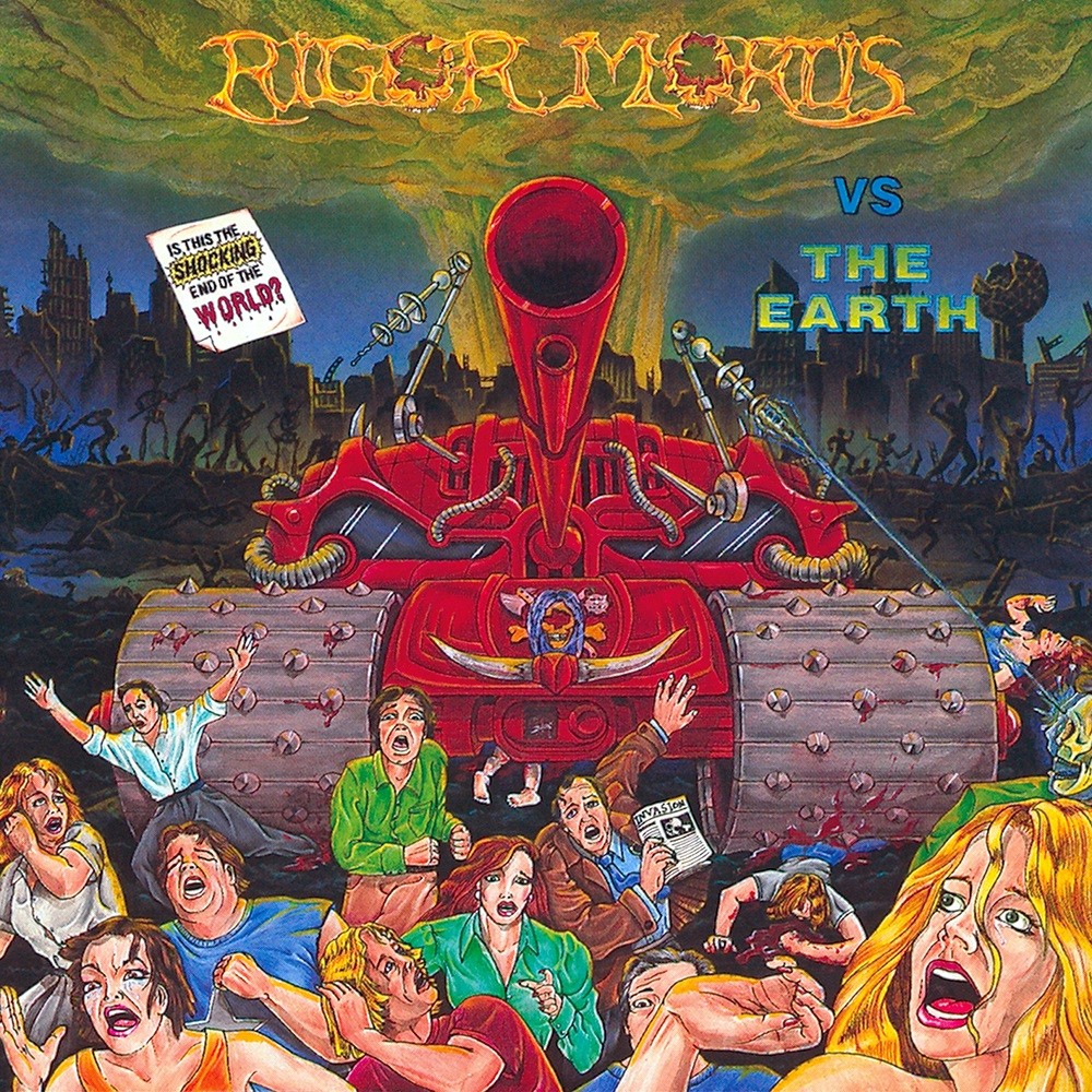 Rigor Mortis - Rigor Mortis vs. The Earth (1991) Cover