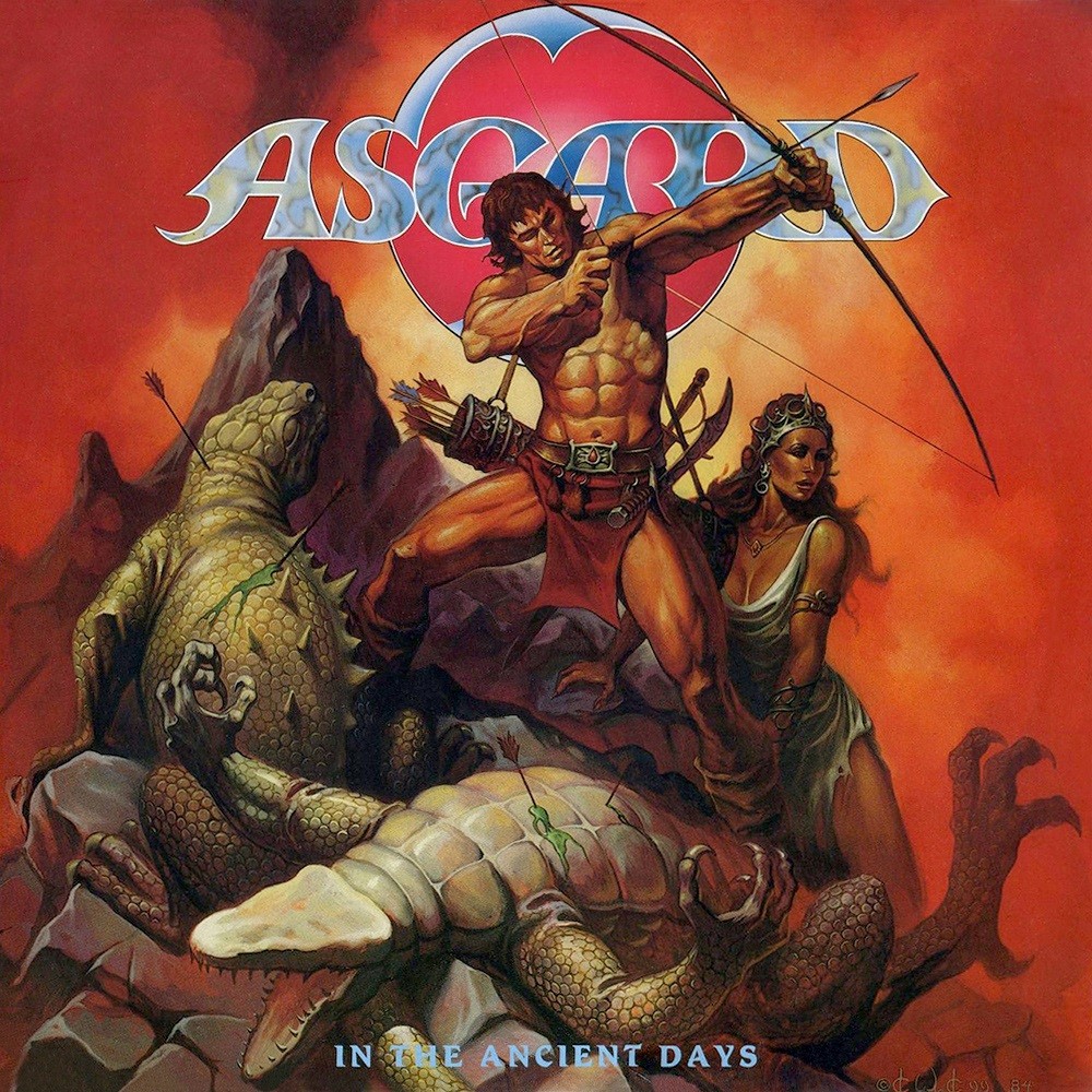 Asgard (NED) - In the Ancient Days (1986) Cover