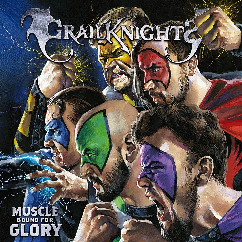 Grailknights - Muscle Bound for Glory (2022) Cover