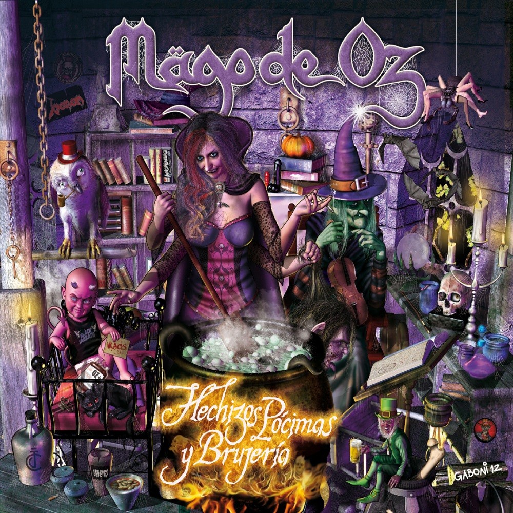 Mägo de Oz - Hechizos, pócimas y brujería (2012) Cover