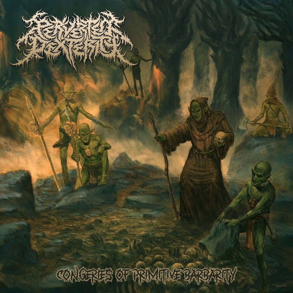 Perverted Dexterity - Congeries of Primitive Barbarity (2020) Cover