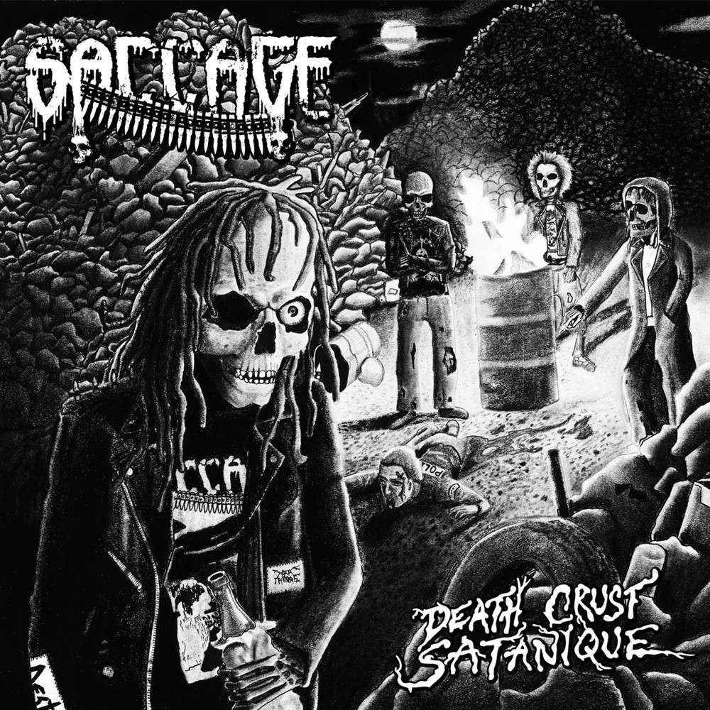 Saccage - Death Crust Satanique (2012) Cover