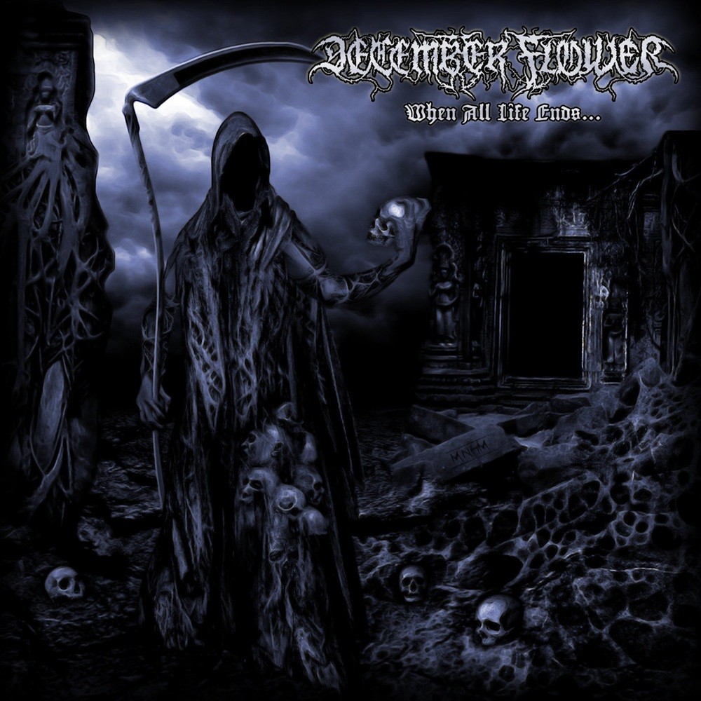 December Flower - When All Life Ends... (2011) Cover