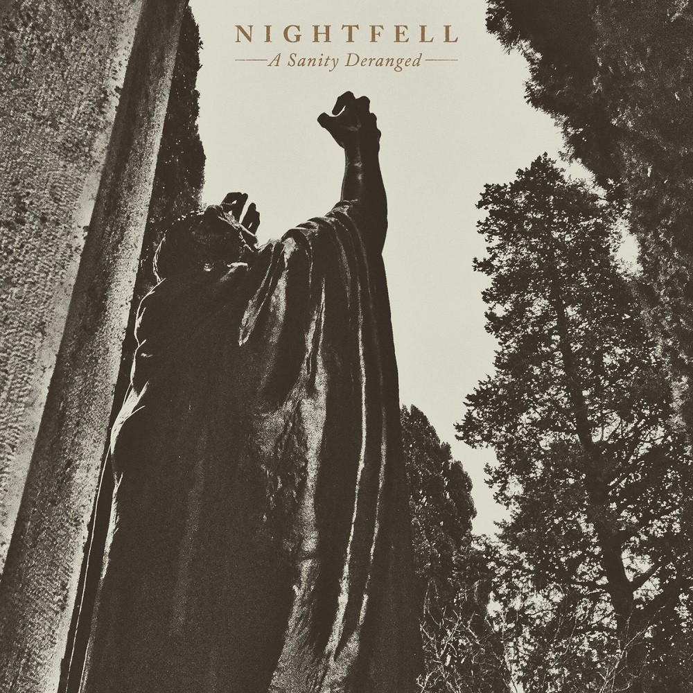 Nightfell - A Sanity Deranged (2019) Cover