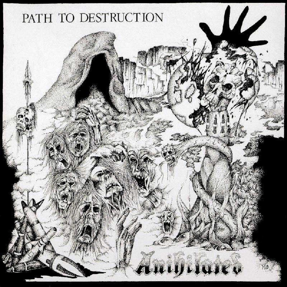 Anihilated - Path to Destruction (1986) Cover