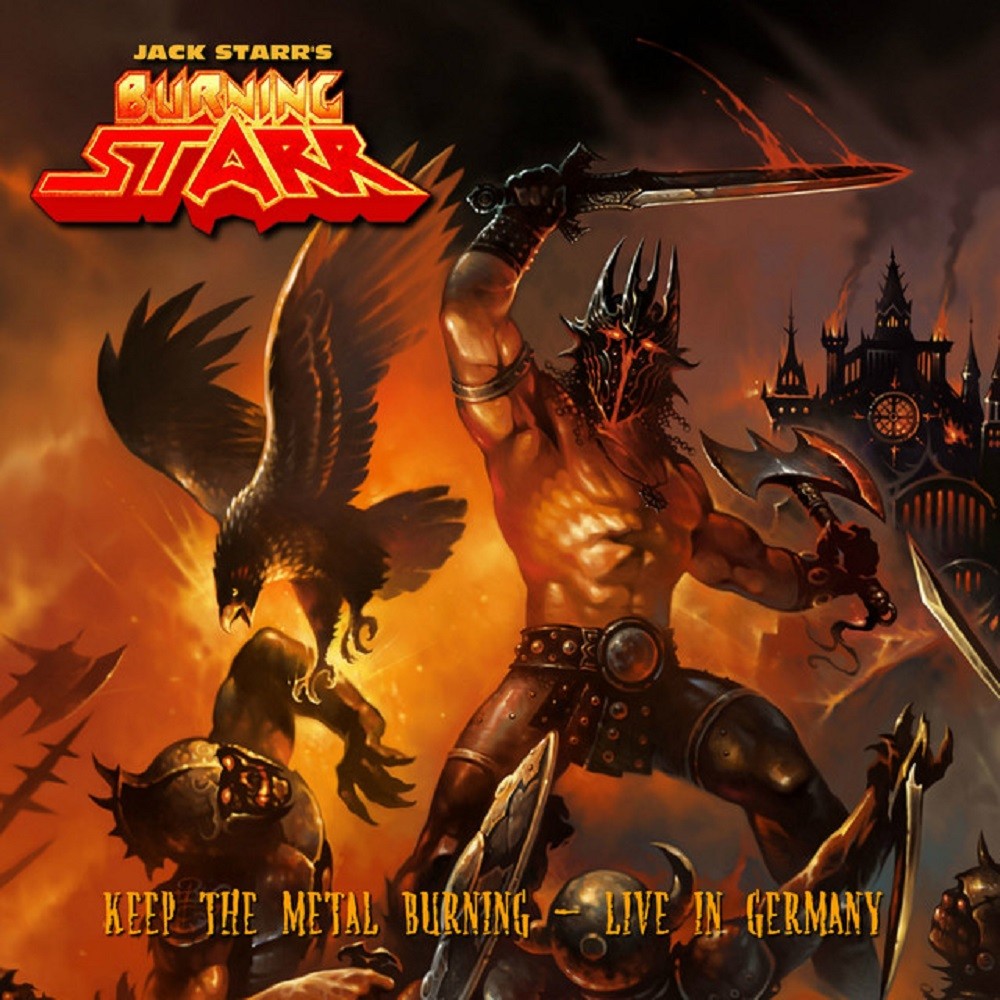 Burning Starr - Keep the Metal Burning - Live in Germany (2018) Cover