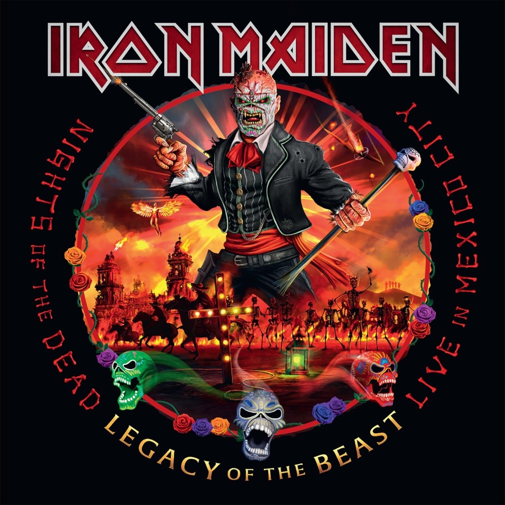Iron Maiden - Nights of the Dead, Legacy of the Beast: Live in Mexico City (2020) Cover