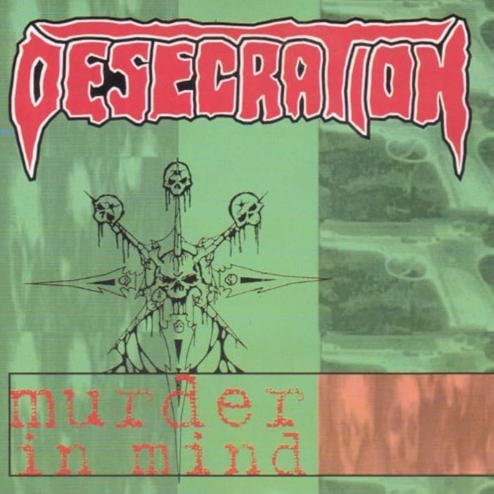 Desecration - Murder in Mind (1998) Cover