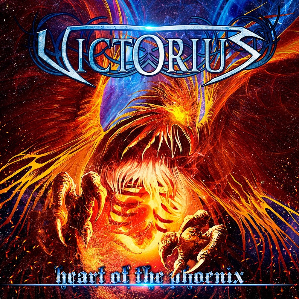 Victorius - Heart of the Phoenix (2017) Cover