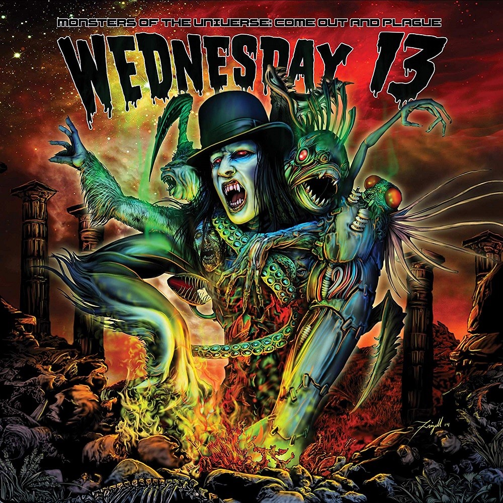 Wednesday 13 - Monsters of the Universe: Come Out and Plague (2015) Cover