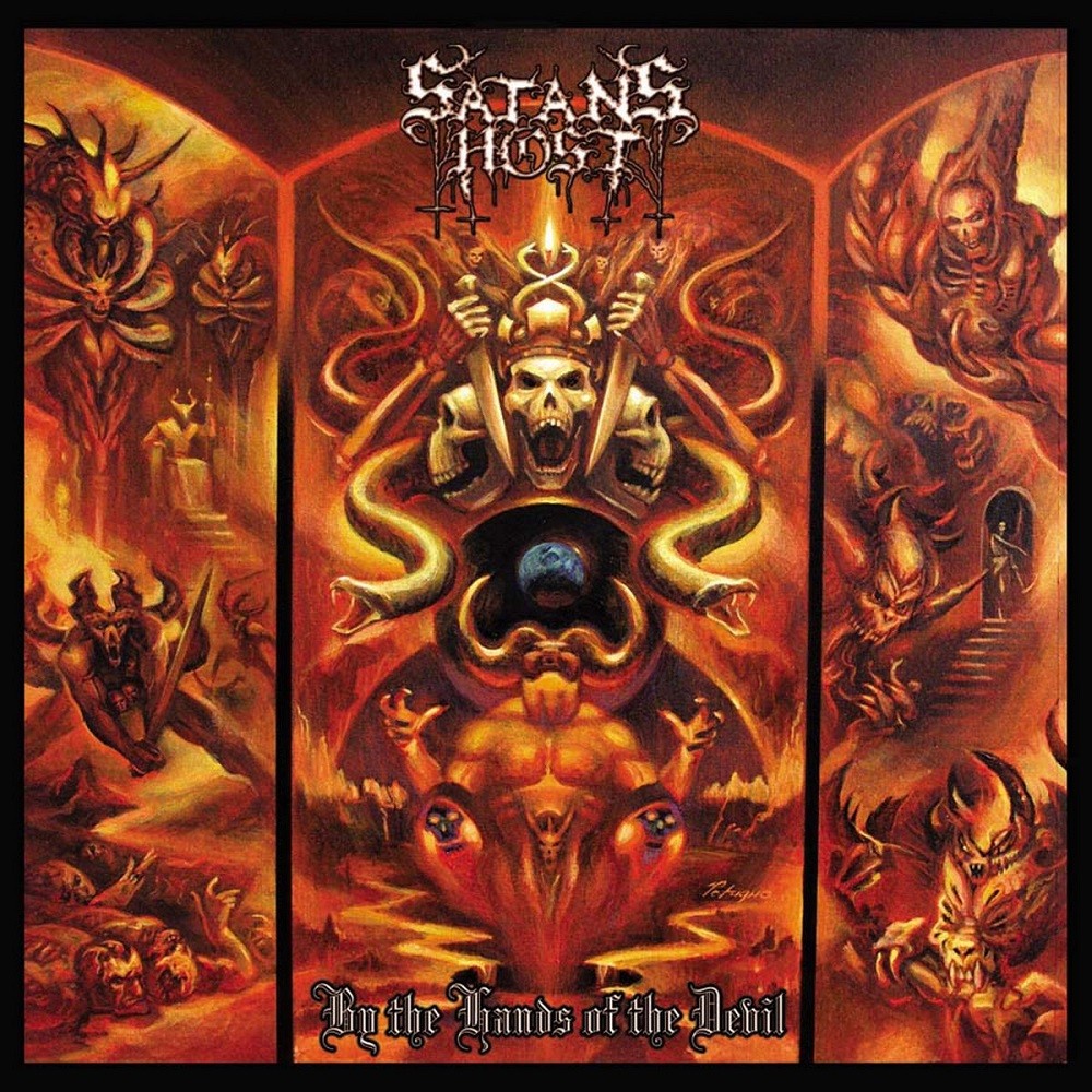 Satan's Host - By the Hands of the Devil (2011) Cover