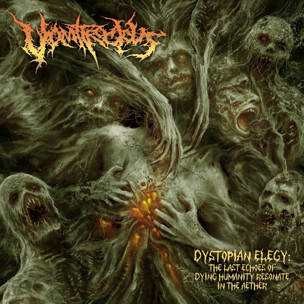 Vomitrocious - Dystopian Elegy: The Last Echoes of Dying Humanity Resonate in the Aether (2024) Cover