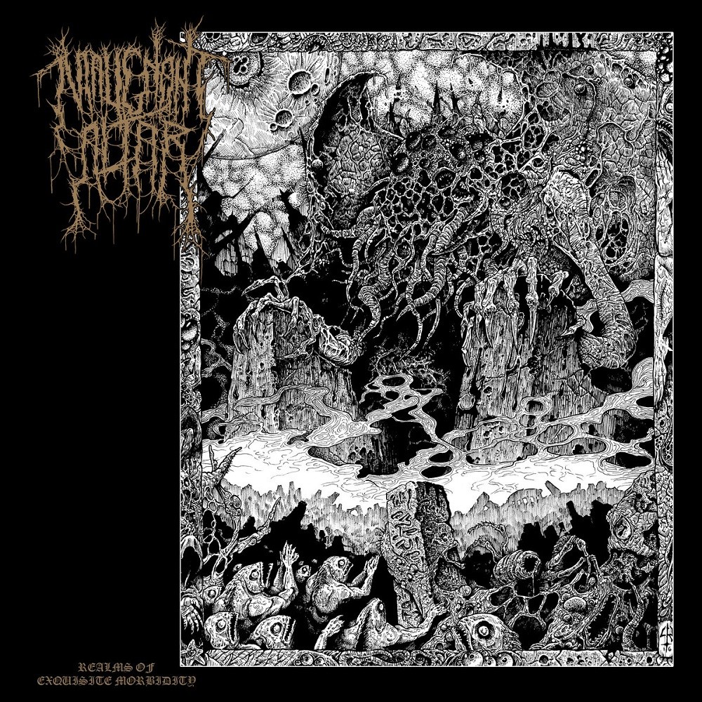 Malignant Altar - Realms of Exquisite Morbidity (2021) Cover