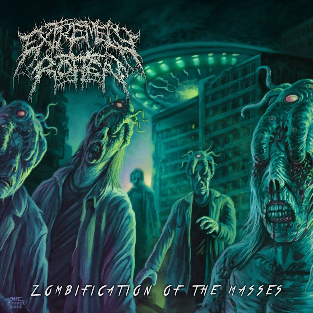 Extremely Rotten - Zombification of the Masses (2014) Cover