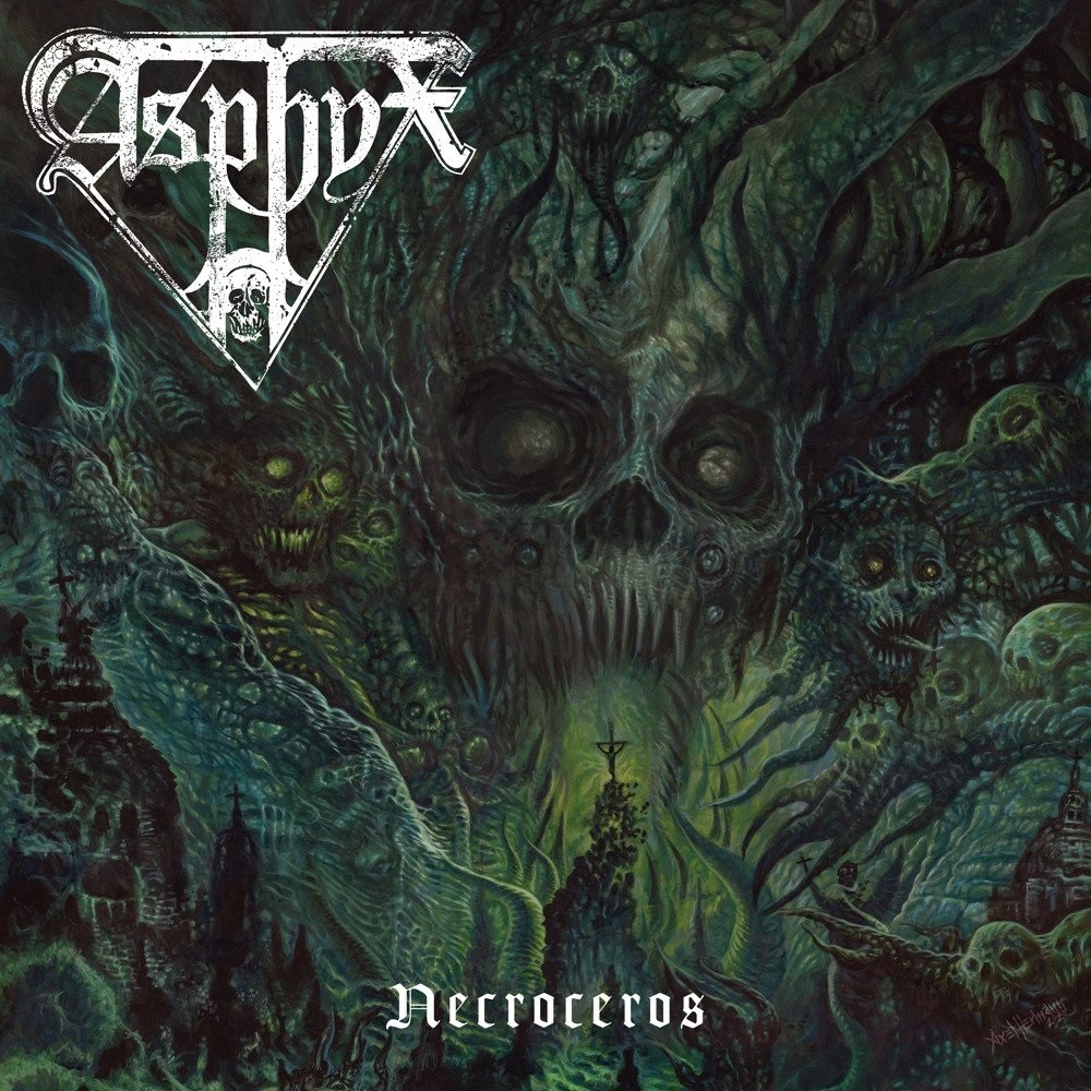 Asphyx - Necroceros (2021) Cover