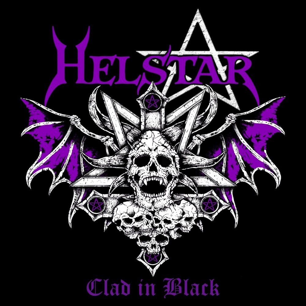 Helstar - Clad in Black (2021) Cover