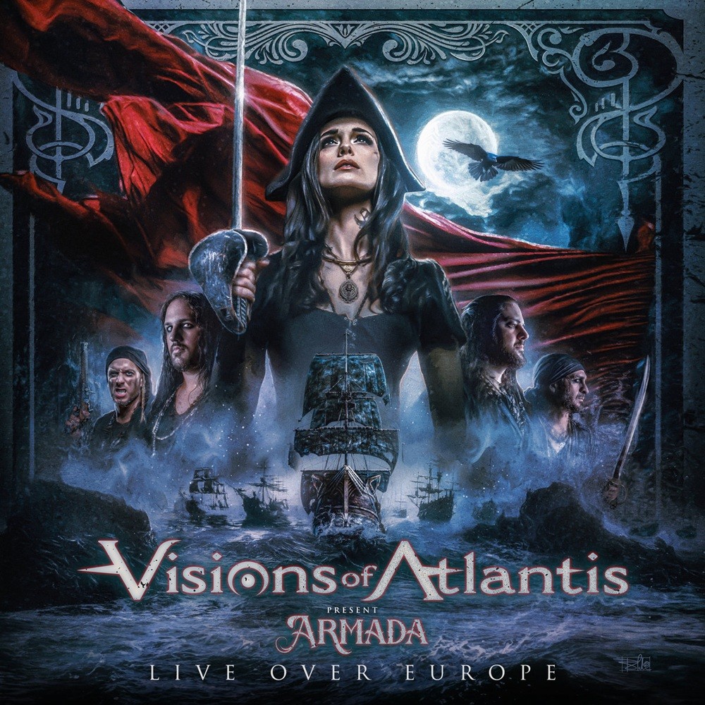 Visions of Atlantis - Armada (Live Over Europe) (2025) Cover