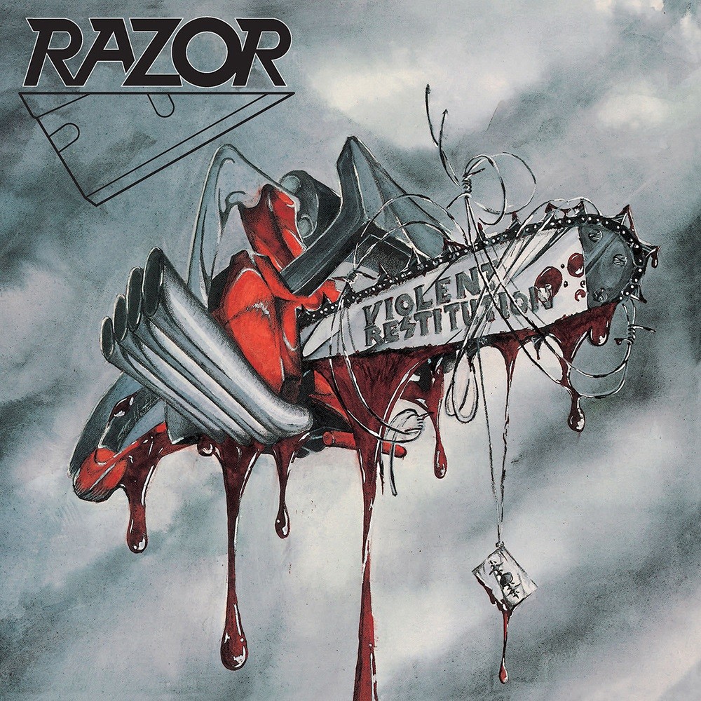 Razor - Violent Restitution (1988) Cover