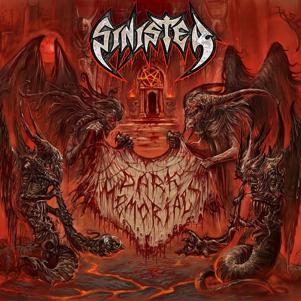 Sinister - Dark Memorials (2015) Cover