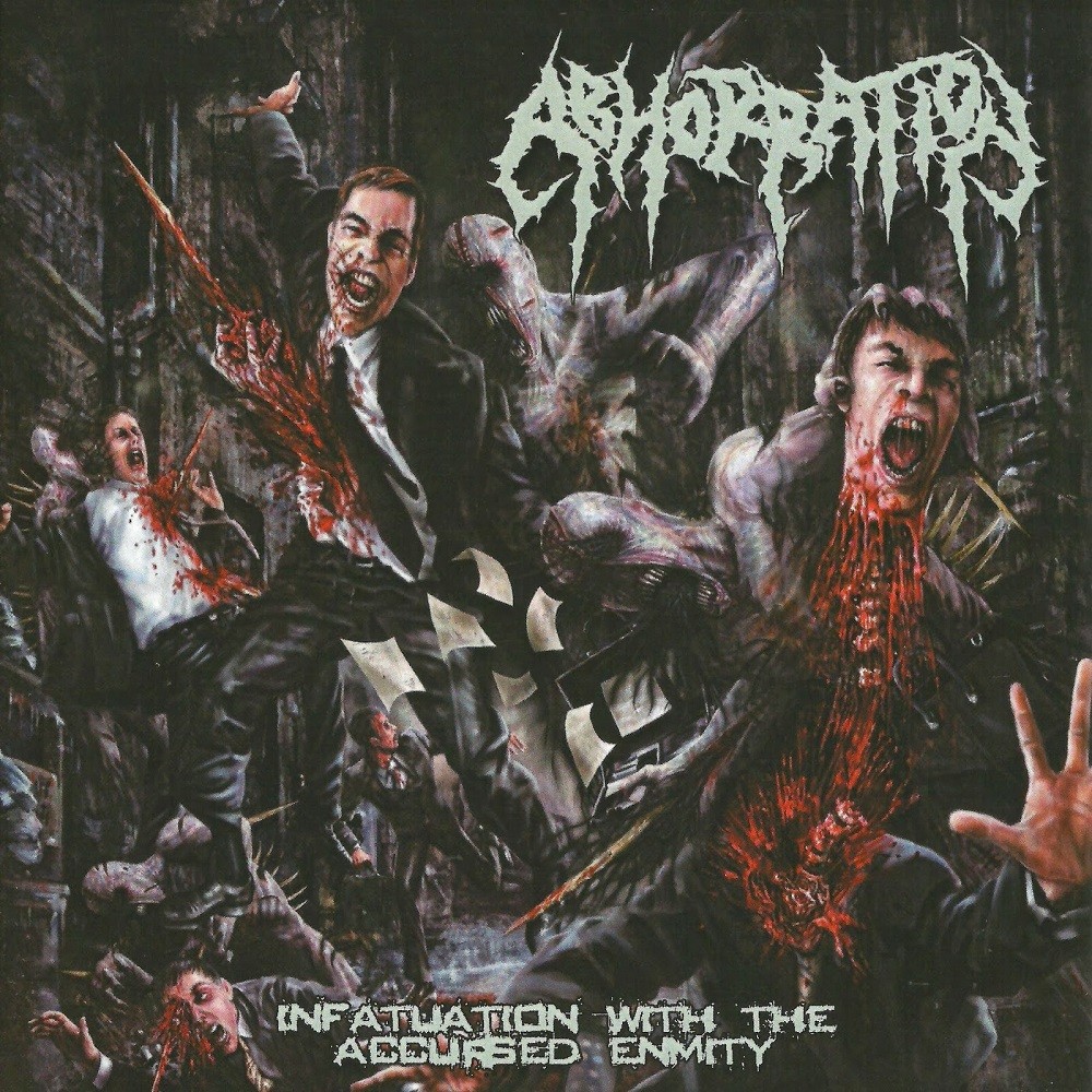 Abhorration - Infatuation With the Accursed Enmity (2012) Cover
