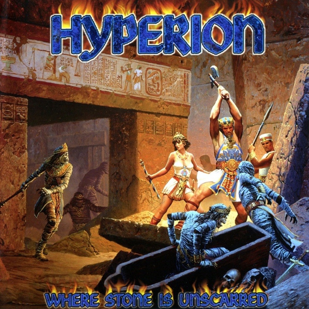 Hyperion (IT-BG) - Where Stone Is Unscarred (1999) Cover