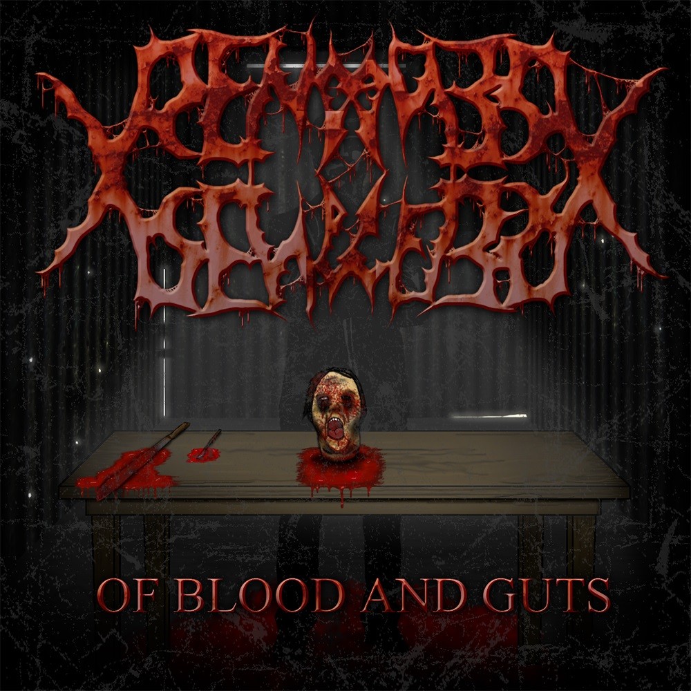 Rendered Helpless - Of Blood and Guts (2013) Cover