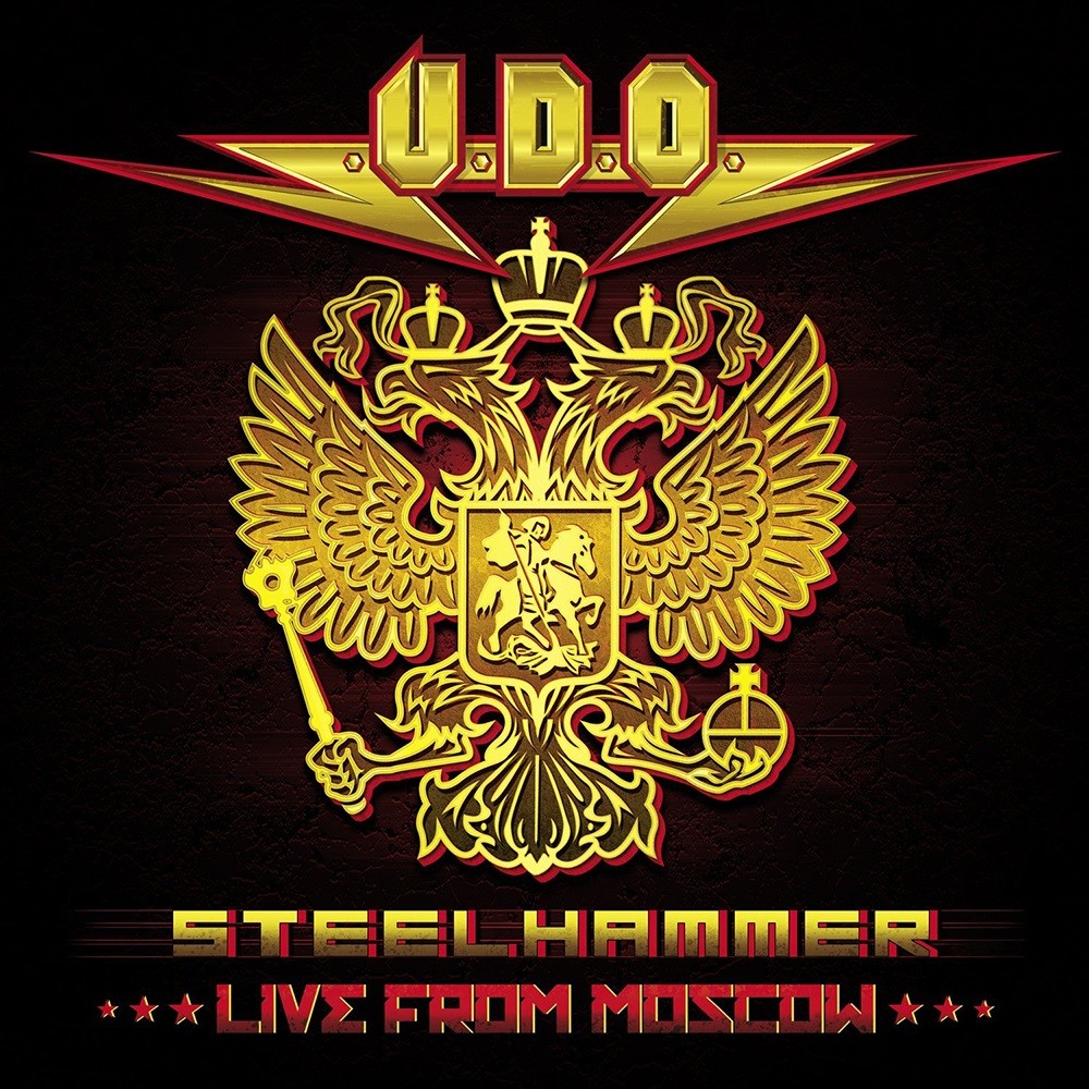 U.D.O. - Steelhammer - Live From Moscow (2014) Cover